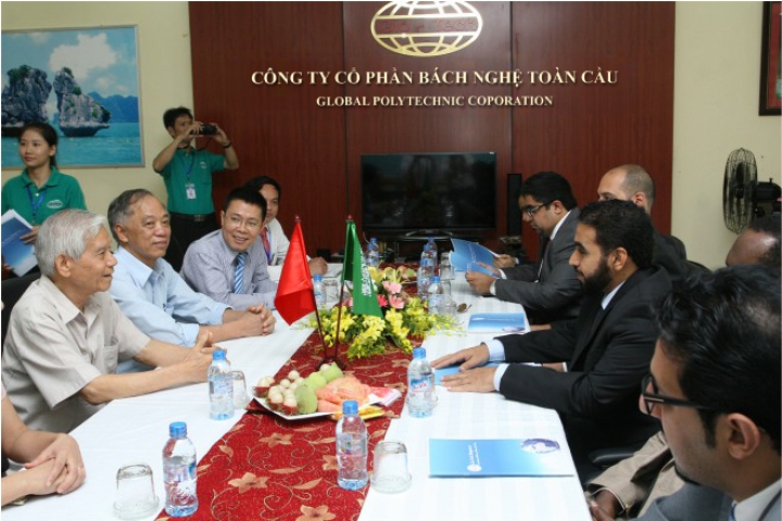 The visit of the Delegation of Ministry of Labour of Saudi Arabia to Glo-Tech’s Training Center